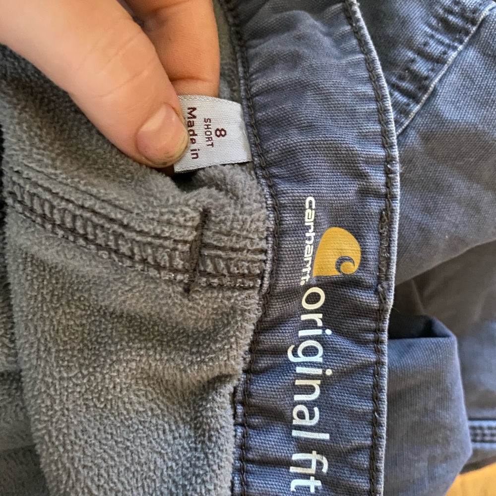 Carhartt fleece lined pants